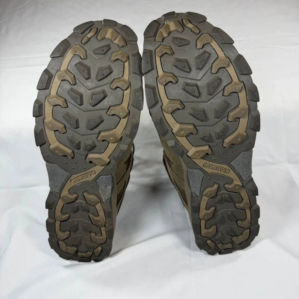 Decathlon Solognac Sporthunt 300 Mens Hiking Boots Brown Suede Tactical 11.5